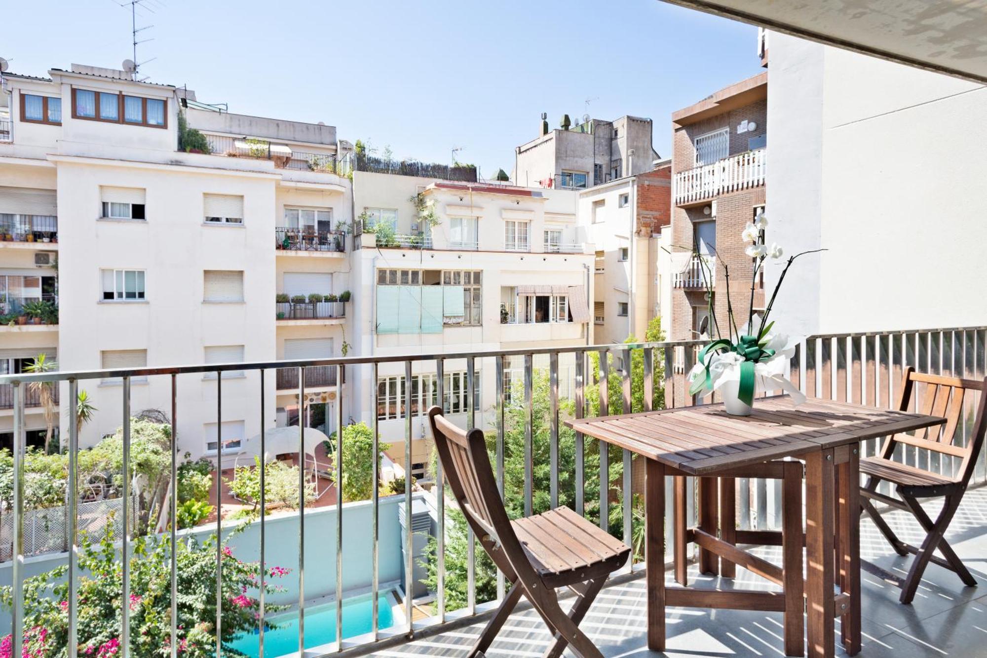 Apartment Barcelona Rentals - Sarria Apartments Near Center Quarto foto