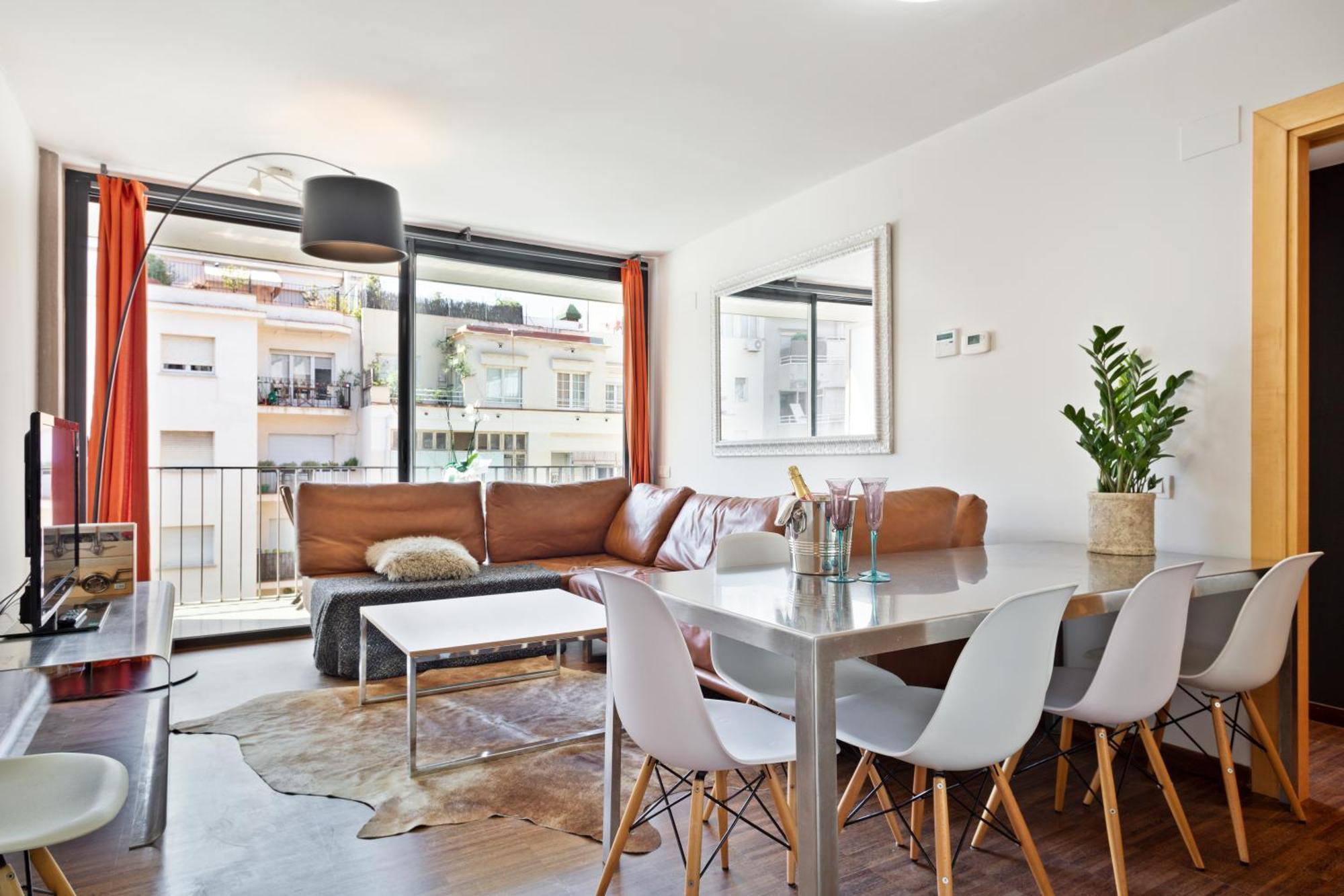 Apartment Barcelona Rentals - Sarria Apartments Near Center Quarto foto